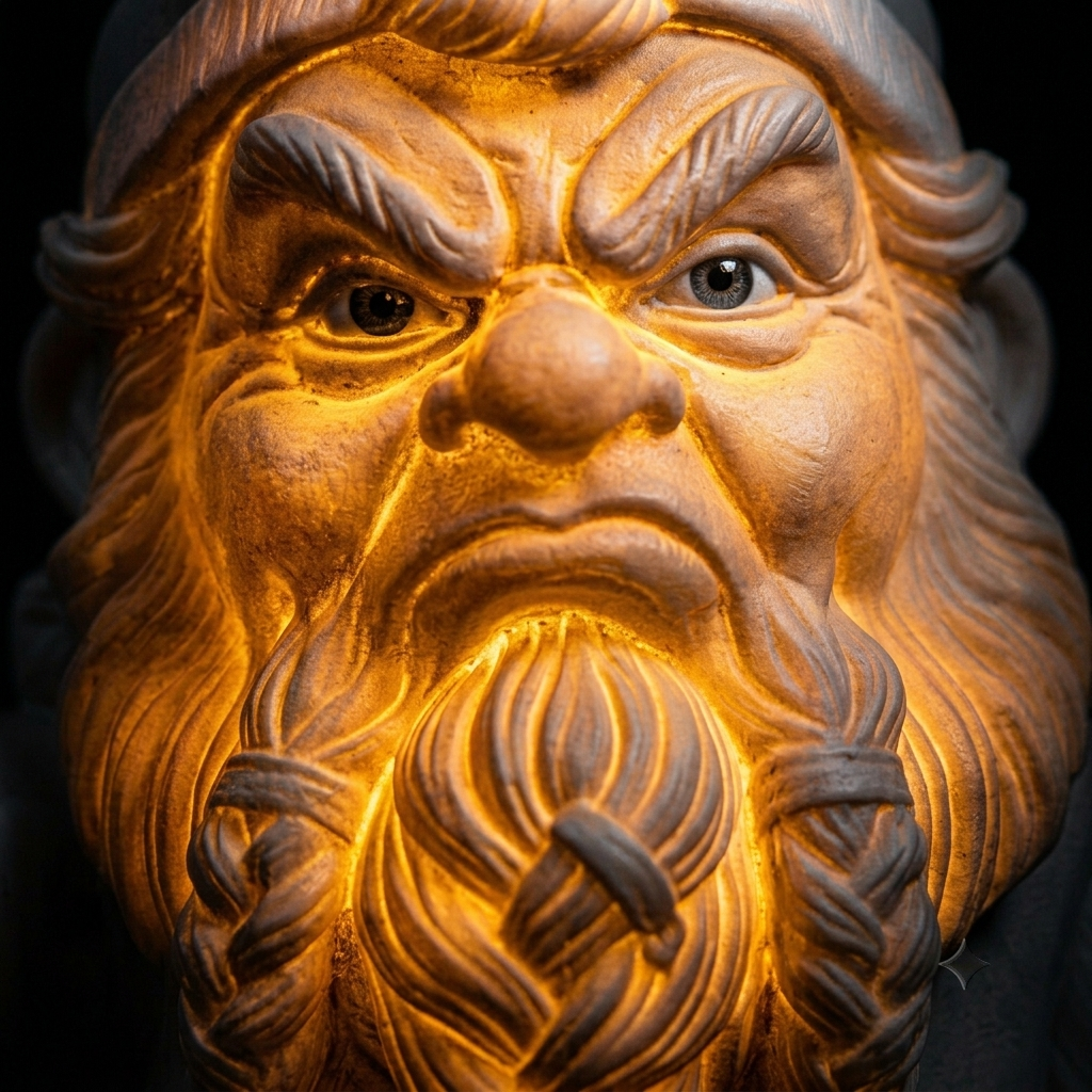 FLIPGNOME premium garden gnome with light